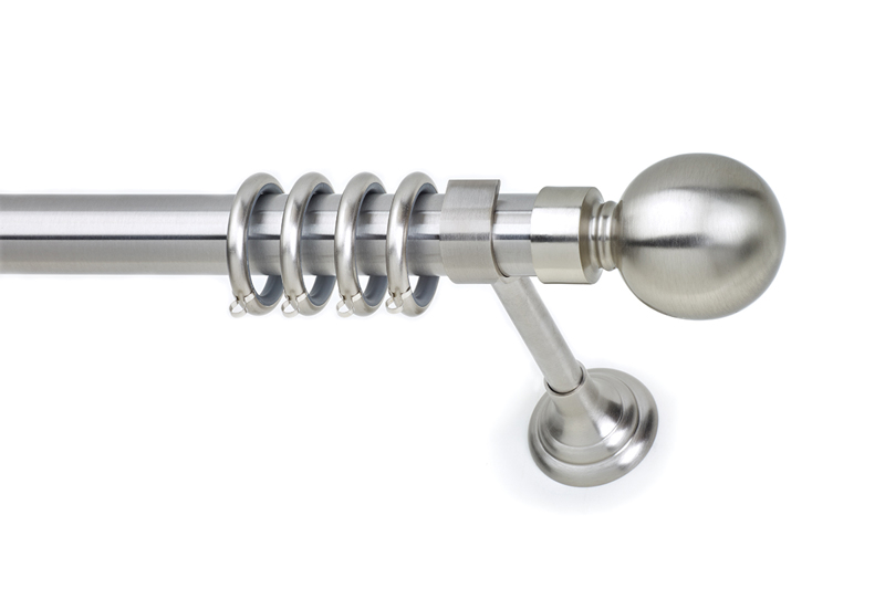 Anartisi Κουρτινόξυλο Φ35 Liberty Νίκελ Σατινέ